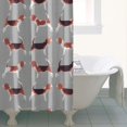 thumbnail image 4 of Animal Beagle Cute Dog Shower Curtain 36"x72" ,Bathroom Decorative Shower Curtains Set with 12 Hooks,Modern Waterproof Washable Shower Curtain, 4 of 6