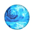 thumbnail image 2 of Kll Blue Shell Tire Cover,Universal Wheel Tire Cover For Trailer, Rv, Suv, Truck,Camper And Many Vehicle,(17 Inch), 2 of 8