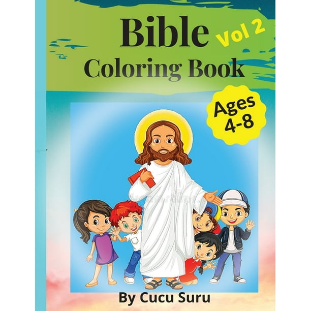 Download Bible Coloring Book Premium Coloring Pages And Story About Jesus Kidd S Coloring Books Paperback Walmart Com Walmart Com