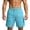Sky Blue, variant on DailyTrove Men's Quick Dry Swim Trunks, Elastic Waist Board Shorts with Mesh Lining