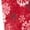 Classic Red Snowflakes, variant on Woman Within Plus Size Mockneck Long-Sleeve Tunic