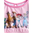 thumbnail image 2 of Character Toddler Girl Long- Sleeve Rash Guard Swimsuit, 2-Piece, Sizes 12M-5T, 2 of 3