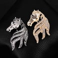 thumbnail image 3 of Osdhezcn Vintage Zodiacs Horse Brooch Elegant Alloy Pin For Women Unique Design Fashion Accessory, 3 of 10