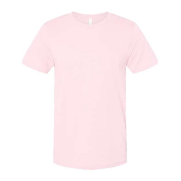 Camiseta rosa 3001C Bella Canvas Soft Ringspun Hipster