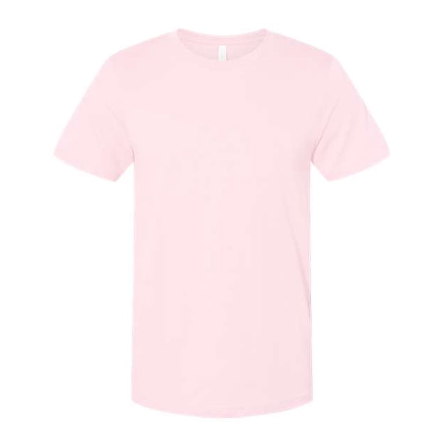 Camiseta de manga corta unisex Bella + Canvas 2XL Rosa Suave 3001