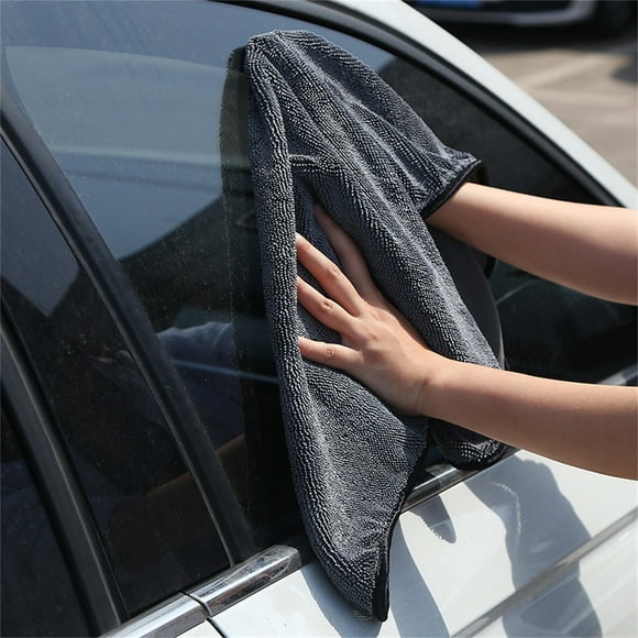 Rbaofujie 2pack Thickened Microfiber Does Not Lose Hair Absorbent Car Wash Towel Strong Decontamination Multi-functional Car Towel