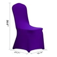 thumbnail image 2 of 6/12/25 pcs Stretch Spandex Chair Cover for Wedding Party Dining Banquet Event, 2 of 7