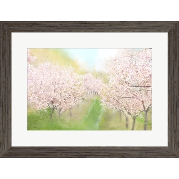Great Art Now Springtime Farm by Kimberly Allen, Framed Wall Art, 25.5W x 19.5H
