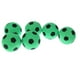 thumbnail image 4 of 6 pelotas de fútbol mini EVA de 2,4 pulgadas para niños, juguete para interior y exterior, color verde, 4 of 8