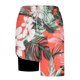 thumbnail image 4 of Mens Casual Pantalones Cortos Estilo Hawaiano Impreso Cortos de Playa con Cordón, Bolsillos con Forro Interior para el Verano, 4 of 6