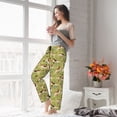 thumbnail image 6 of Disketp Running Beagle Print Women's Comfy Pajama Pants Casual Drawstring Palazzo Lounge Wide Leg Pants, 6 of 7