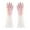 Pink, variant on Clearance！Coopang Gradient Waterproof Latex Gloves Laundry Household Cleaning Gloves Kitchen Durable Dishwashing GlovesHome and Kitchen