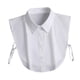 thumbnail image 3 of Cuello falso de moda para mujer, cuello de solapa tipo chal para ropa, blusas y camisas, 3 of 9