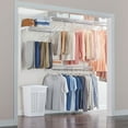 thumbnail image 6 of Rubbermaid Configurations 4 to 8 Ft Custom Closet Organizer Kit, White (2 Pack), 6 of 8