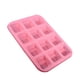 thumbnail image 2 of Wosthever Brownie Baking Pan 12 Cavity Mini Cake Mold Acero al carbono Forma cuadrada Muffin Resistente al calor Reutilizable Hamburguesa Molde Herramientas y accesorios para hornear, 2 of 6
