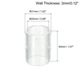 thumbnail image 2 of 4uds Tubería Acoplamiento Adaptador Tubo Montaje Conector 25mm/0,98 2 Vías Transparente Acrílico Recto Tubería Montaje Adaptador para Acuarios Agua Peces Tanque, 2 of 7