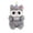 Gray, variant on Plush Doll Brown Panda Stuffed Animal for Kids, Unique Cartoon Rag Doll Soft Toy Gift, Cuddly Children's Gift Pillow for Boys Girls, 15 Inch