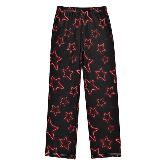 joogoo Stars Kids Pajama Pants Pj Bottoms Boy Girls Sleepwear Lounge L
