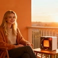thumbnail image 4 of Smart Electric Heater With Ptc Heating Technology, Low-Power Small Sun Design For Home Office Bedroom Small Spaces And Personal Use, 4 of 5