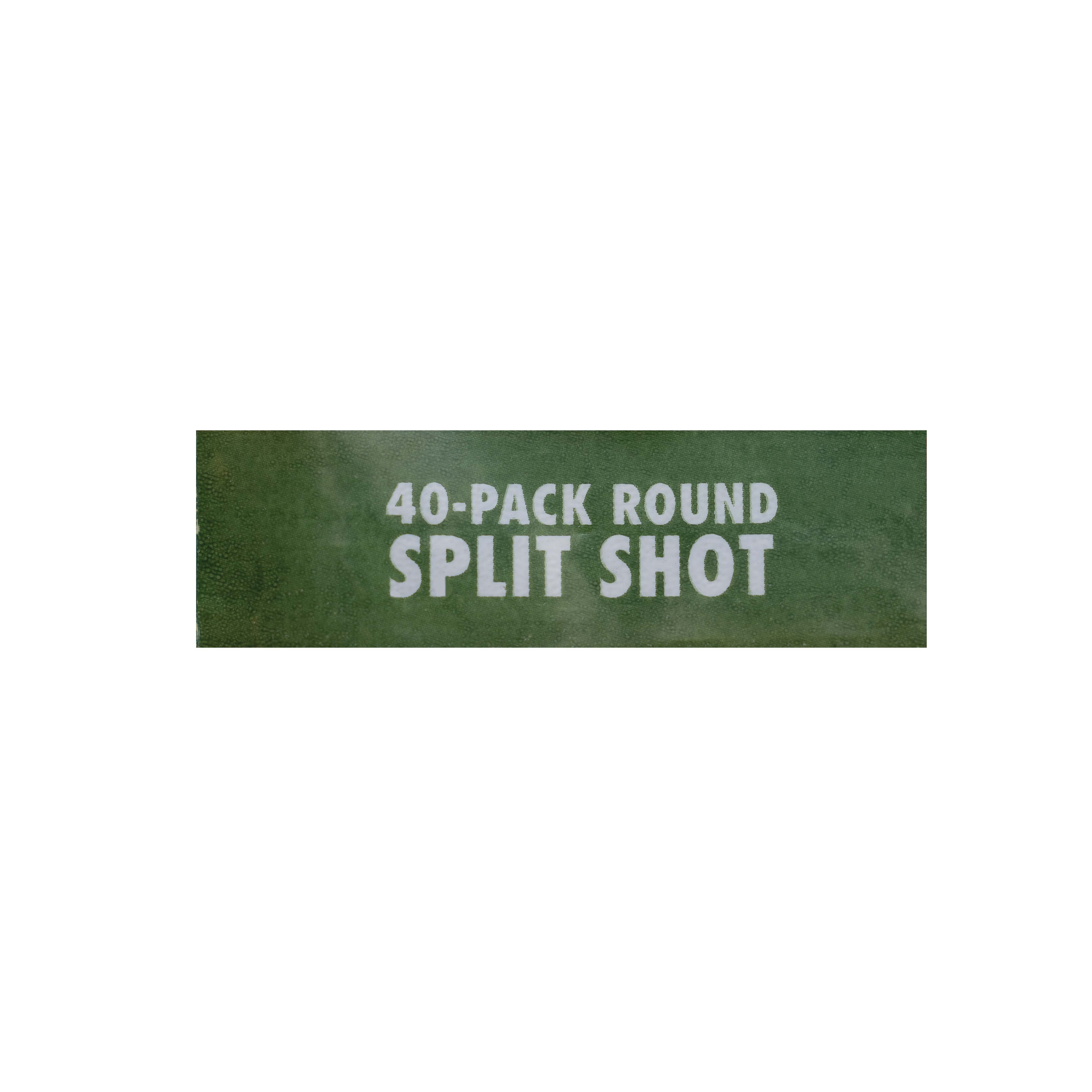 (8 pack) Ozark Trail Round Split Shot BB Sinkers