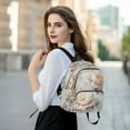thumbnail image 6 of FORMRS Mini Backpack Purse for Women Travel Daypack Casual Shoulder Bag, Beautiful Floral, 6 of 7