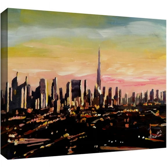 ArtWall Martina And Markus Bleichner "Dubai" Gallery-Wrapped Canvas Art