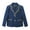 Blue, variant on Boys Blazer Suit Jackets School Uniform Long Sleeve Button down Formal Dress Coats Outerwear