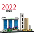 thumbnail image 1 of LEGP 2016-2022 Architecture Skylines Collectible Series Of Building Blocks Kit, Collectible Architecture Model Set For Adults,21057, 1 of 10