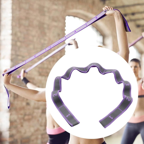 Correa de banda elástica, banda elástica de estiramiento para ejercicios, múltiples bucles , entrenamiento físico, aptitud, asistencia de est bucles DYNWAVEMX Correa de yoga