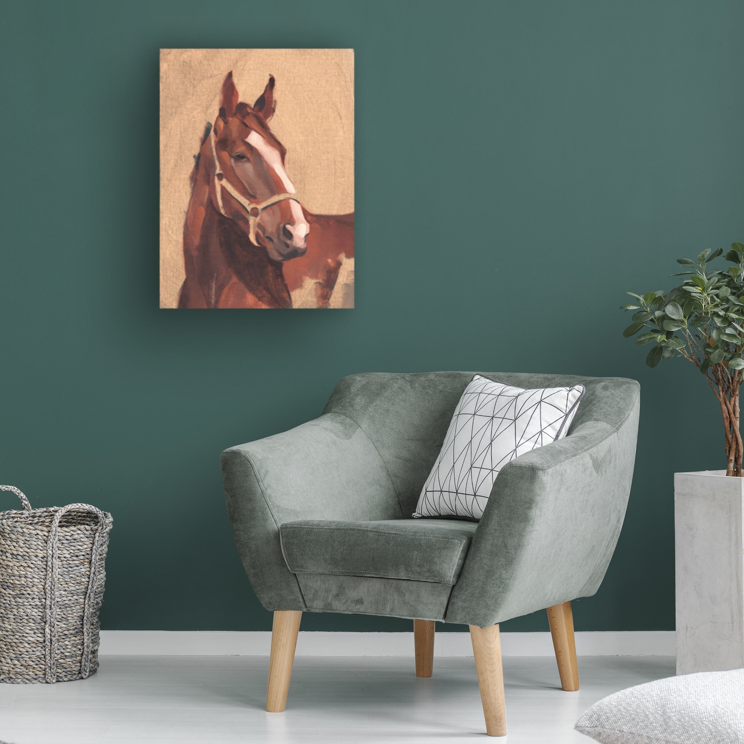 Jacob Green 'Thoroughbred IV' Canvas Art