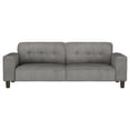 thumbnail image 3 of Coaster Deerhurst Fabric Upholstered Track Arm Tufted Sofa in Charcoal, 3 of 14