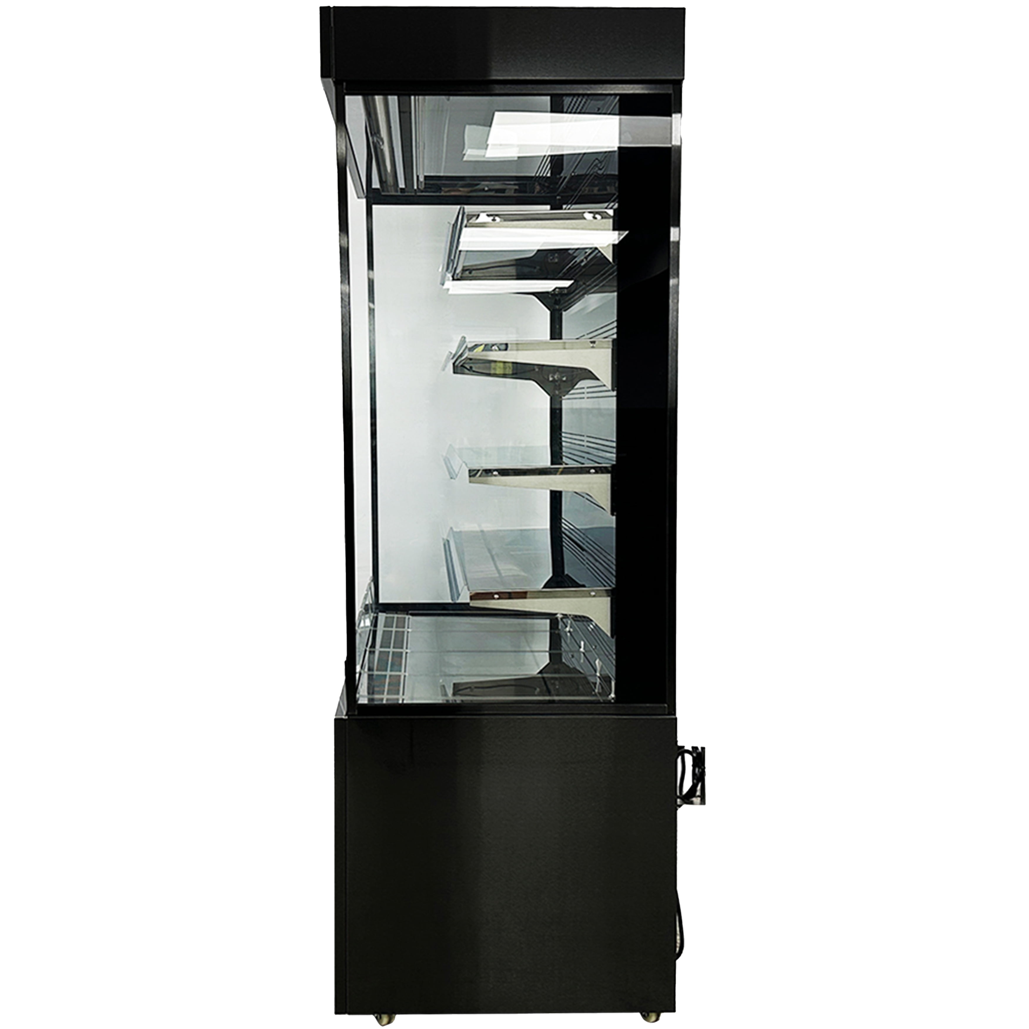 NSF 52 in. Open Air Cooler Display, Commercial Refrigerator, Beverage Display Case Grab & Go Merchandiser Night Curtain