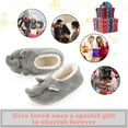 thumbnail image 6 of cosyone1997 Cute Fuzzy Animal Slippers for Women Girls Teens Kids, Warm Fluffy Bedroom Socks Indoor, Cozy House Shoes Non-slip Grip Soles, Winter Funny Gifts Unique, 6 of 7