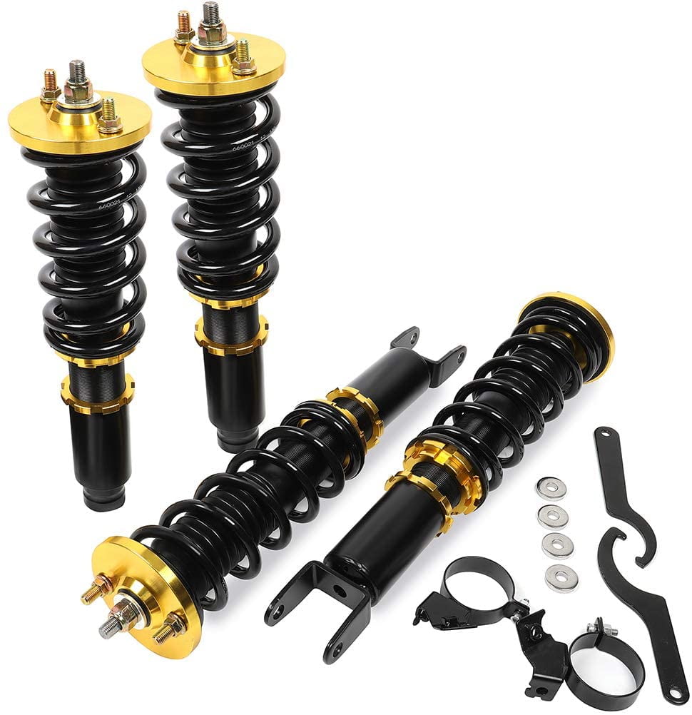 ECCPP Coilover Struts Spring Shocks Adjustable Height Coilovers