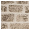 thumbnail image 2 of Safavieh Memphis Alden Brick Layout Shag Area Rug or Runner, 2 of 3