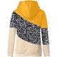 thumbnail image 4 of Sudaderas con capucha para mujer, suéter con cuello vuelto, informal, de manga larga, color block, sudaderas con capucha, suéteres, tops de otoño Fokelyi WRMH-1664-42, 4 of 5