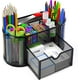 thumbnail image 1 of Organizador de escritorio de malla multifuncional con 8 compartimentos y 1 cajón para oficina, hogar, escuela, aula TUNC  Sencillez, 1 of 5