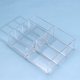 thumbnail image 5 of contenedor transparente para cosméticos, caja de almacenamiento de acrílico, organizador de cosméticos para el hogar y la tienda (7 rejillas)., 5 of 7