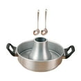 thumbnail image 1 of Mini olla caliente para ramen, olla portátil para estofado, utensilios de cocina fáciles de transportar, plato para calentar 24 cm, 1 of 9