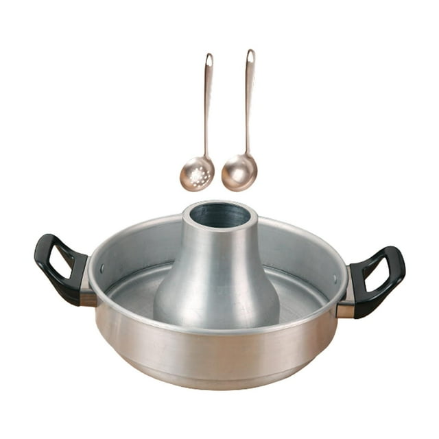Mini olla caliente para ramen, olla portátil para estofado, utensilios de cocina fáciles de transportar, plato para calentar 24 cm