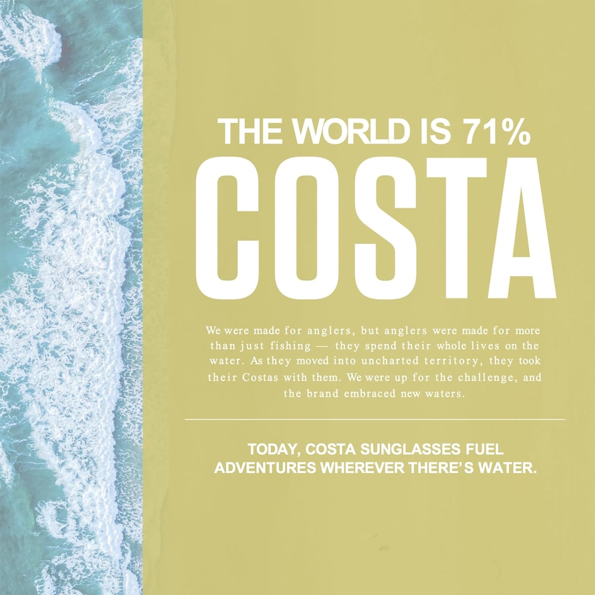 Costa C-Line Unisex Black Adjustable Sunglasses Retainer