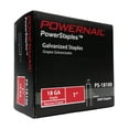 thumbnail image 6 of Powernail PS18100 18 Gauge 1/4 Inch Narrow Crown Staples, 1 Inch Length Heavy Duty Galvanized Chisel Point Staples for Electric or Pneumatic Narrow Crown Stapler Guns (Box of 5,000), 6 of 6