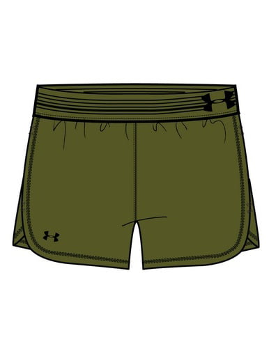 under armour od green shorts