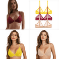 thumbnail image 4 of Varsbaby Lace Bra See Through Wirefree Bralette for Women, 4 of 9