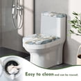 thumbnail image 4 of HELLHERO Comfortable and Practical Bathroom Seat Covers Universal Stretch for Bathroom, 4 of 8