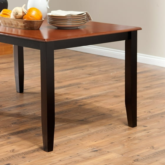 Boraam Bloomington Dining Table Set - Black/Cherry - Walmart.com Boraam Bloomington Dining Table Set - Black/Cherry - Walmart.com