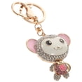 thumbnail image 2 of Miangastore Small Monkey Keychains Decorative Key Rings Cartoon Monkey Keychains Metal Keychain Decors, 2 of 8