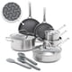 thumbnail image 1 of Juego de utensilios de cocina GreenPan Hybrid de acero inoxidable de 13 piezas, 1 of 7