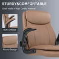 thumbnail image 3 of Silla de Dibujo Misolant de Cuero con Altura Ajustable y Apoyabrazos Abatibles, 3 of 6