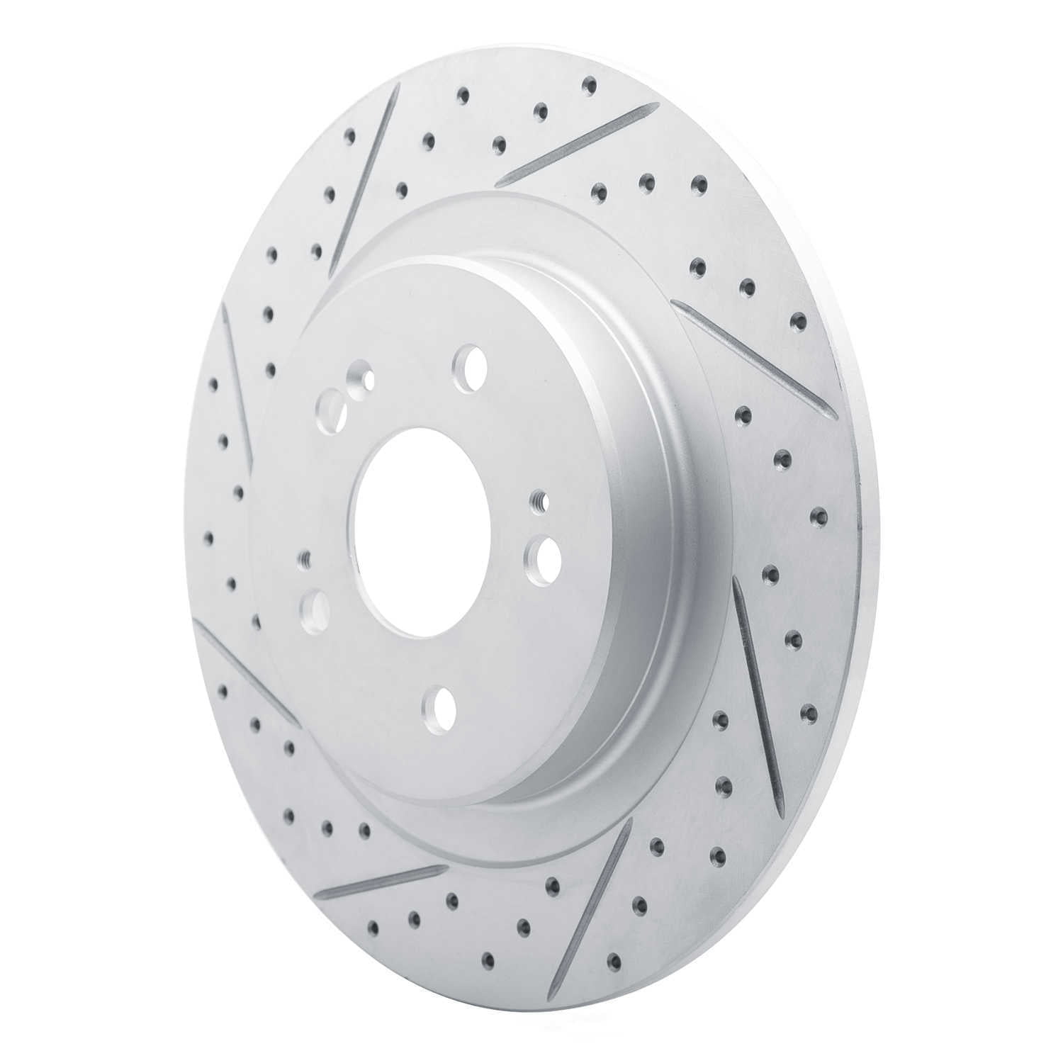 Dynamic Friction Company 830-58038L DFC Geoperformance Rotor - Drilled and Slotted